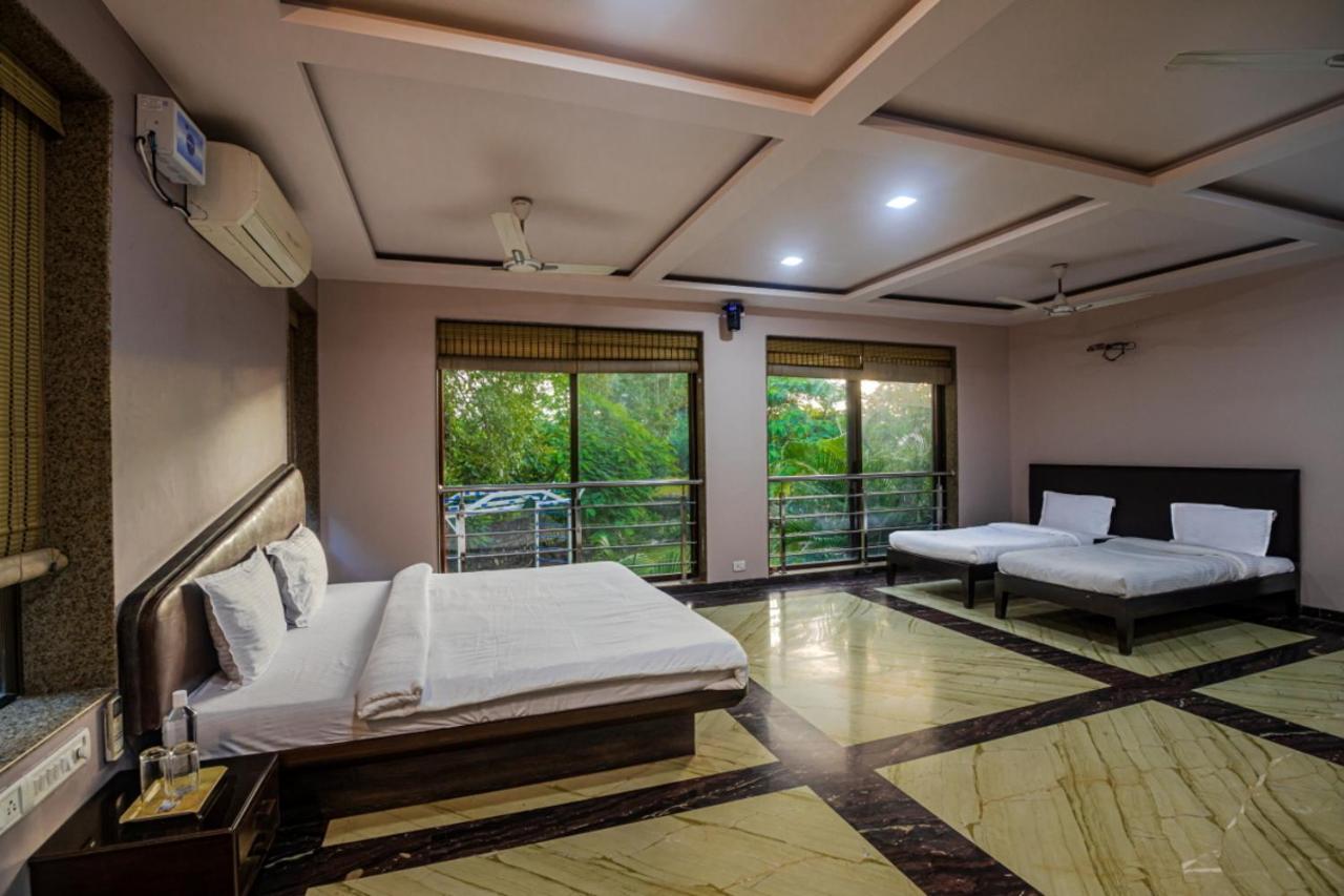 Saffronstays Aura, Alibaug - Luxury Pool Villa With A Game Room And Spacious Lawn Алибаг Екстериор снимка